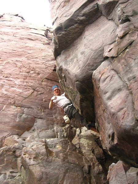 Obviously good feelings towards this climb.