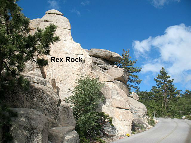 Rex Rock, Keller Peak
