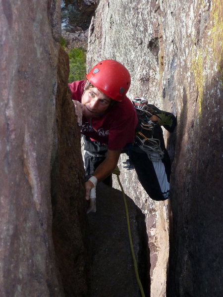 Wide crack action on pitch 2.
