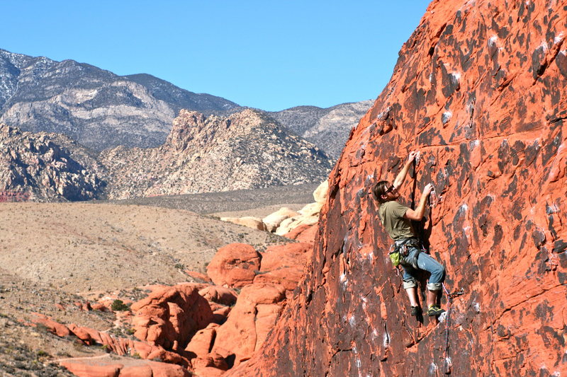 Matt Boyer cruising the top