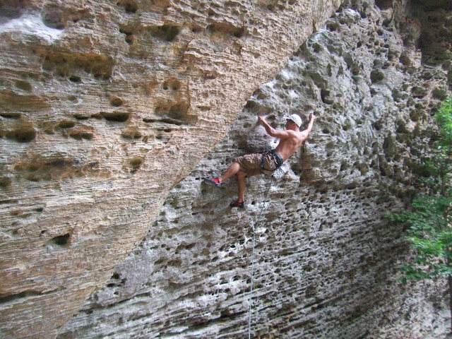 probably not the best route to "warm up" on...