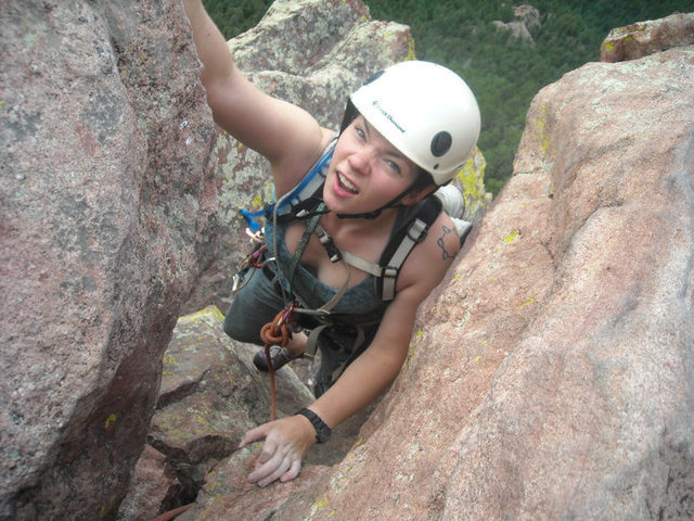 first flatiron direct<br>
second to last pitch