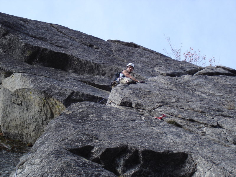 on the traverse pitch