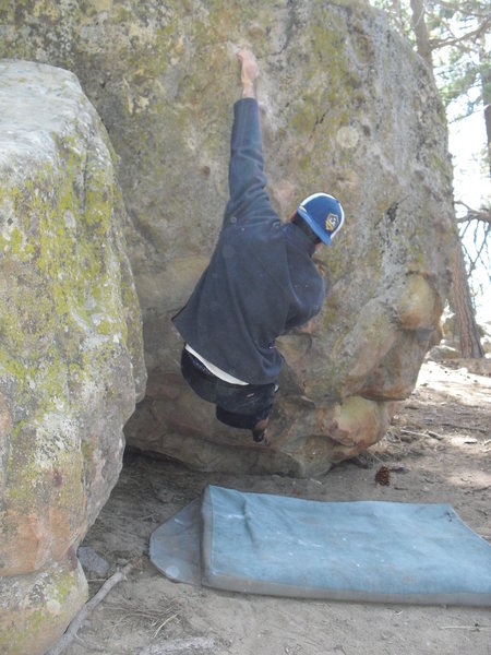 Davi Rivas on Orange, Picnic Area, Pine Mtn.