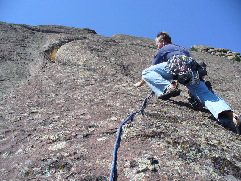 Starting the second pitch.