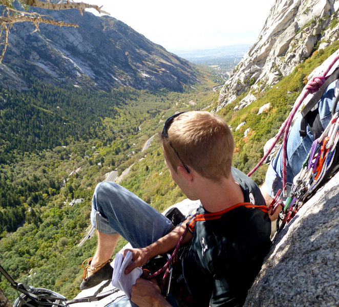 The view atop pitch 5