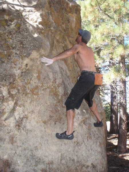 Davi Rivas on Blemish of the Soul, Picnic Area, Pine Mtn.