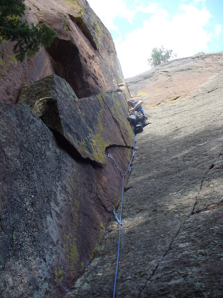 Cruising the crack.
