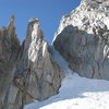 24-September-2010: 3.5 pitches of ice in right couloir
