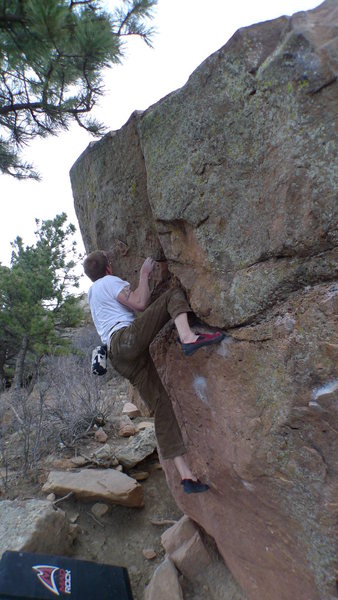 Setting up for the Cornerlock. A classic Gill V4.