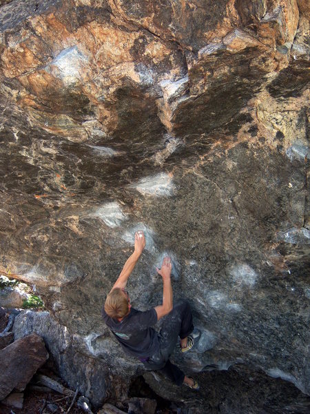 Such a beautiful boulder problem!!