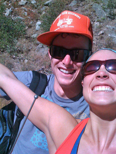 Climbing in Boulder Canyon