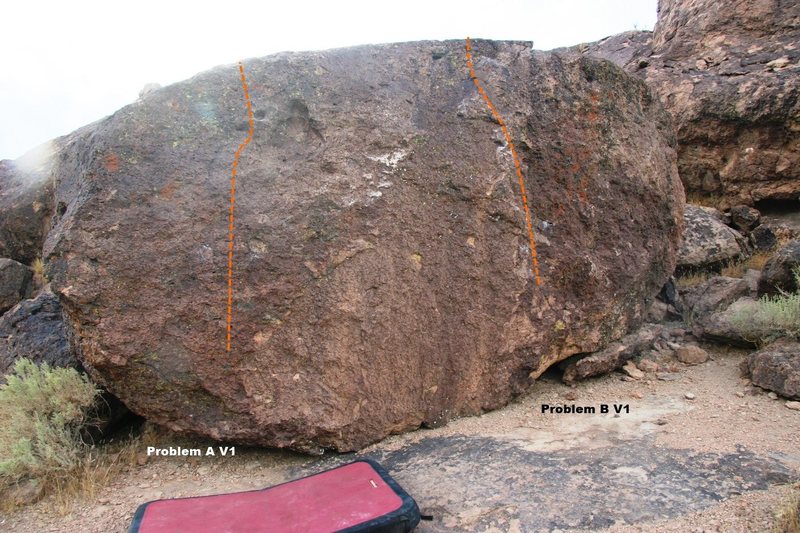 Parking Boulder Topo