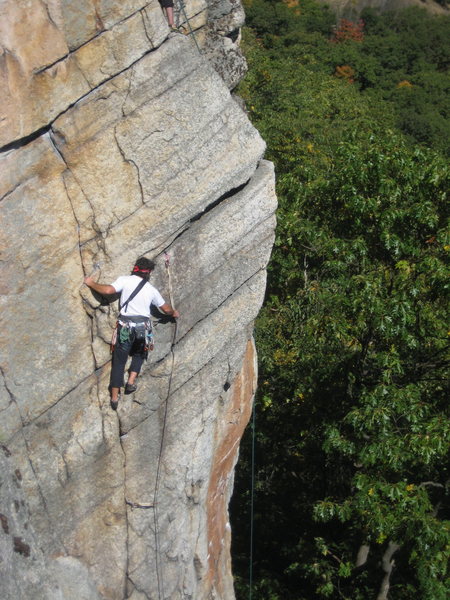 Climber on Birdland 10/2010