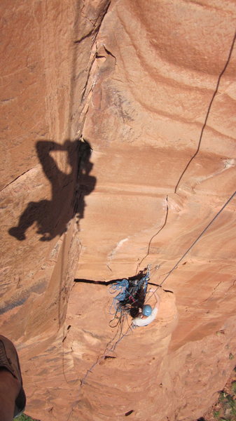 Just an idea of how steep the fingers pitch is