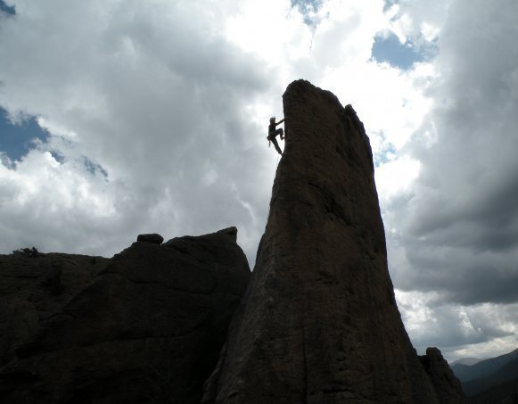 Photogenic climb.