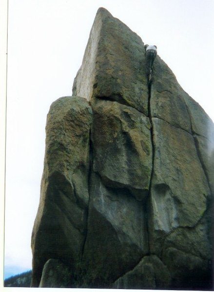 Bouldering.