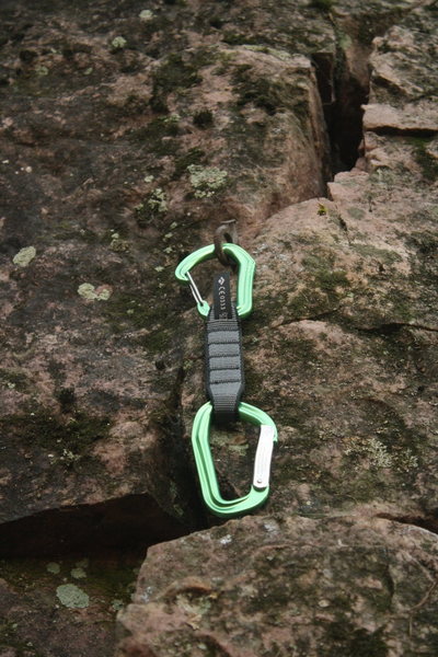 old piton first one to clip