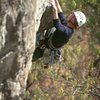 Dave S. climbing MF