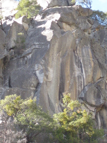 The Phoenix, viewed from lower Cascade Falls.