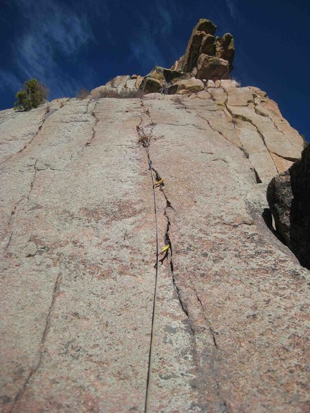 Rich F atop The Caped One.