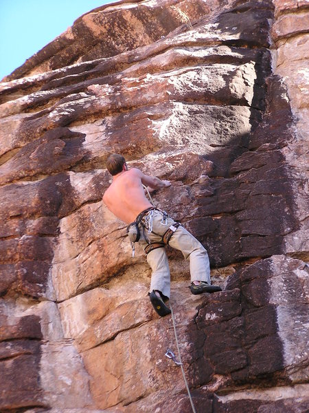 Nice holds, but steeper than it first appears.