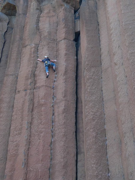 Cody at the crux.