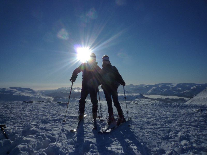 On The Summit of Blencathra... Dec 2010... Climate Change ??? Photo Ron Kenyon