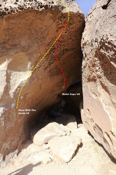 Water Saps Cave Topo