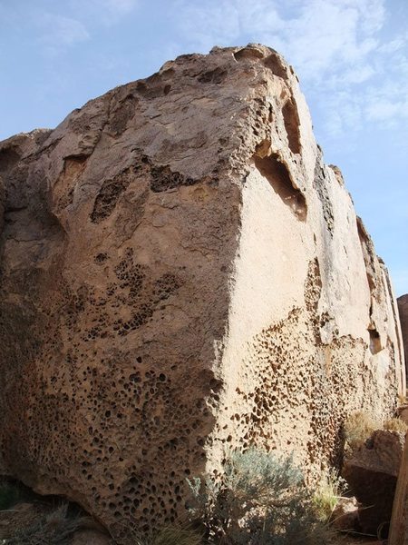north side of the Uncracked Wall