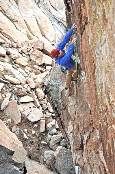John getting the redpoint.