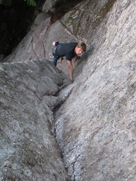 entering the crux