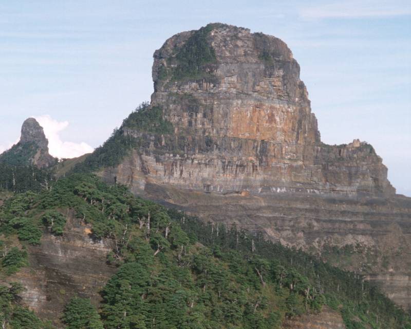 Mt Dabajian viewed from the east
