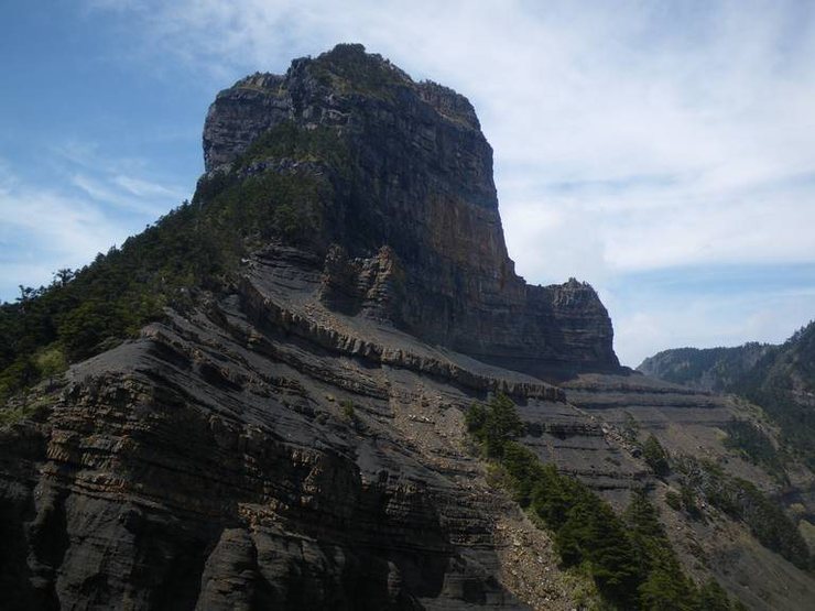Mt Dabajian viewed from the south east