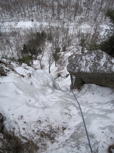 The topout.
