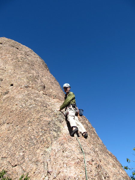 5-January-2011: Me on Dragonfly Dome, Regular Route.  Pic by Marc Siddens