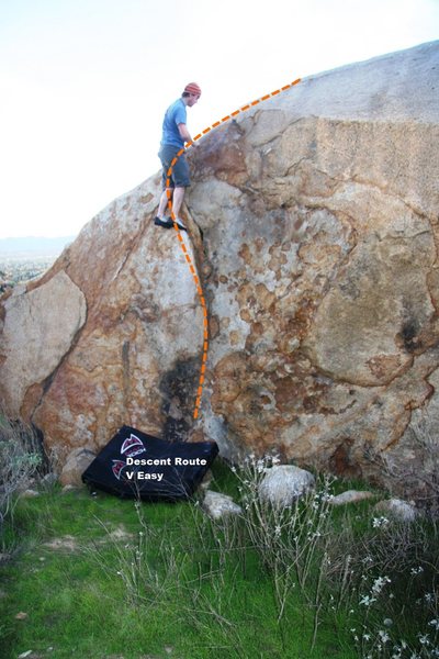 Harrison Boulder East Topo
