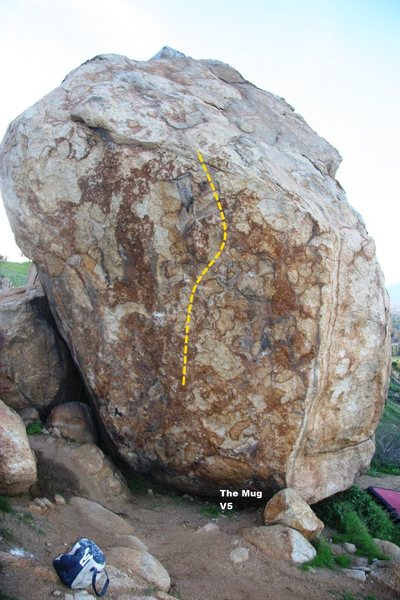 Harrison Boulder North Topo