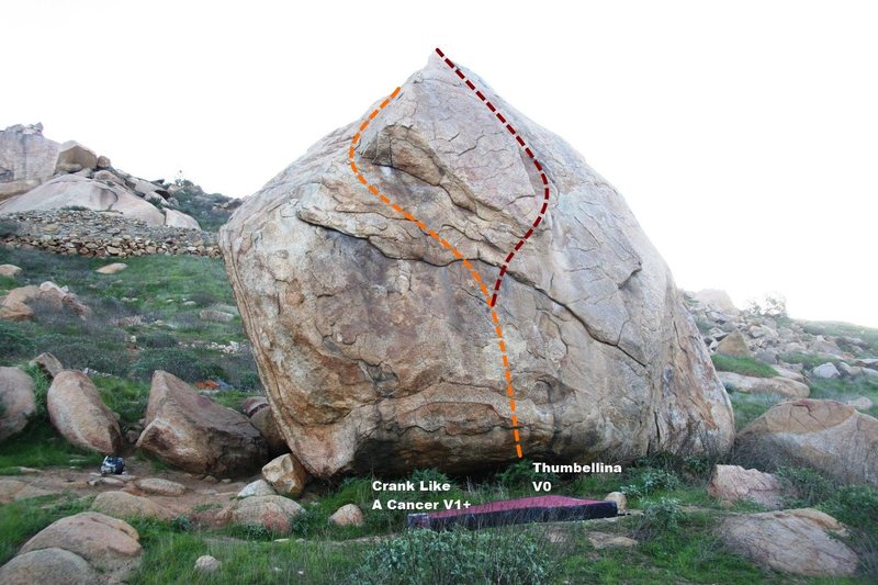 Harrison Boulder North West Topo