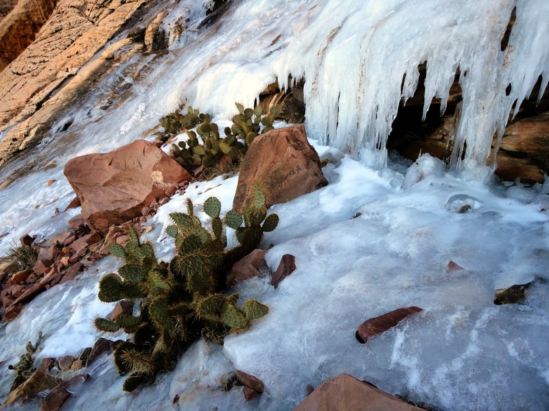 Red Rock ice
