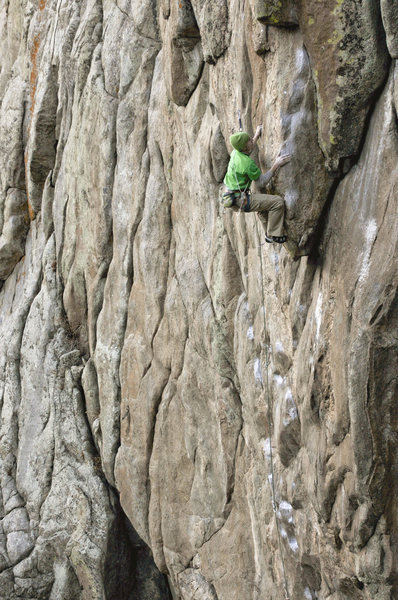 Scott Bennett making good progress on his first attempt.
