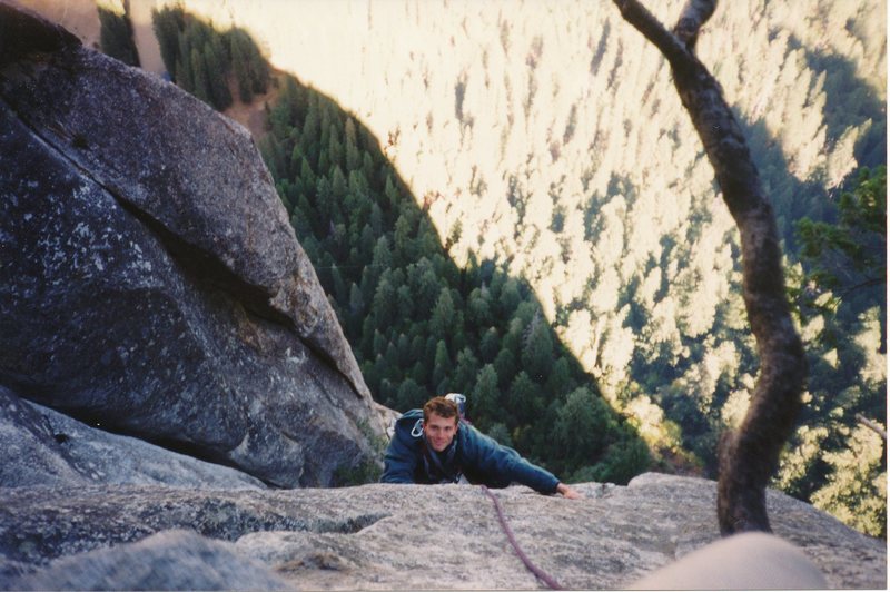 Gary Reno near the summit!
