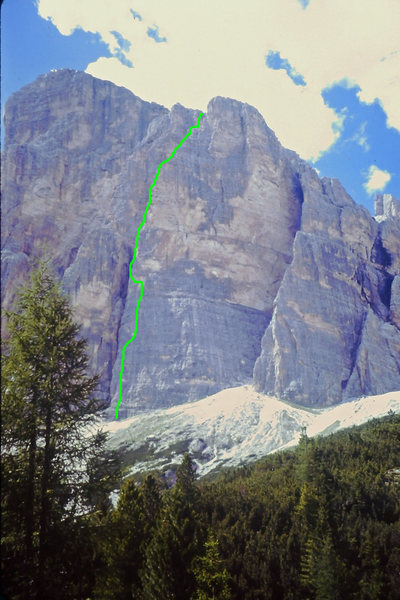 South Face Buttress 2 Pillar Rib Route