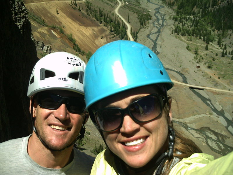 Us at the top.