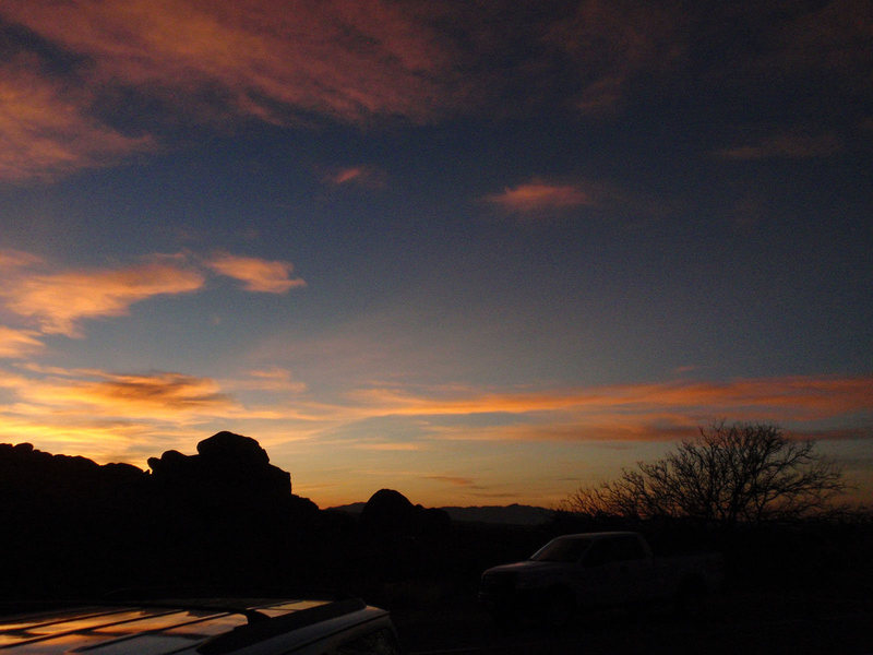 Even though jumping through the hoops to climb here is a pain, it is hard to beat the sunsets.