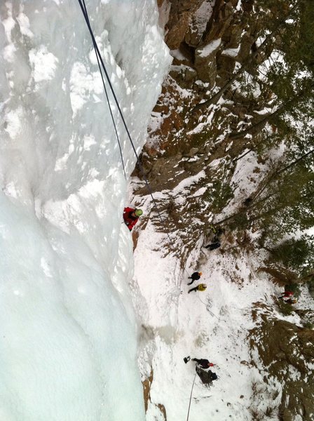 Looking down Hully.