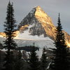 Sunset on the North Face of Mt. Assiniboine
