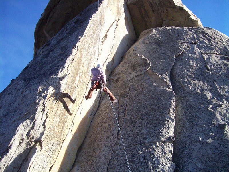Alanna rappeling "Penny Candy" and swinging into space across "Lean and Mean." Wheee!!!
