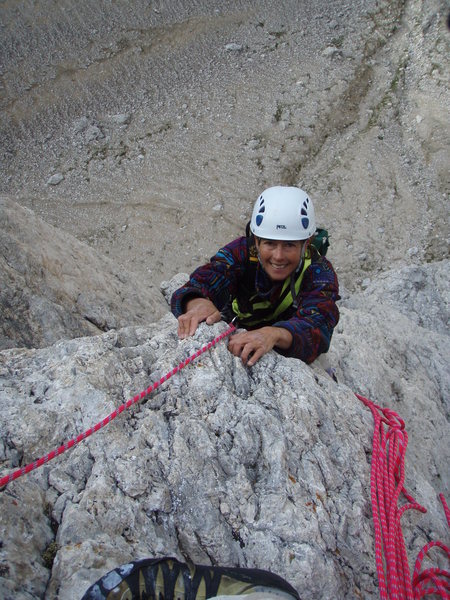 Topping out on pitch 7