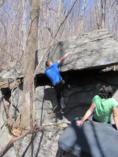 Tyler on "Goodmornin'"(V0), Mid Boneyard, GHSP